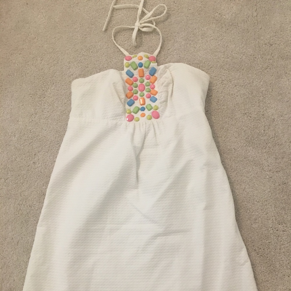 Lilly Pulitzer white dress